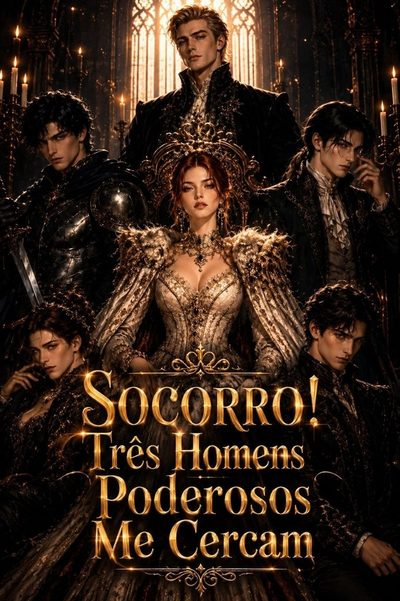 Capa da miniss&eacute;rie Socorro! Três Homens Poderosos Me Cercam