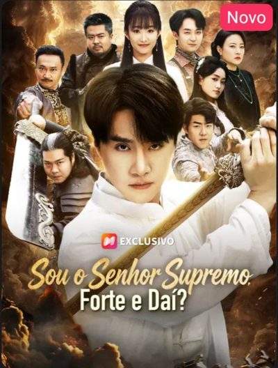 Capa da miniss&eacute;rie Sou o Senhor Supremo, Forte e Daí?