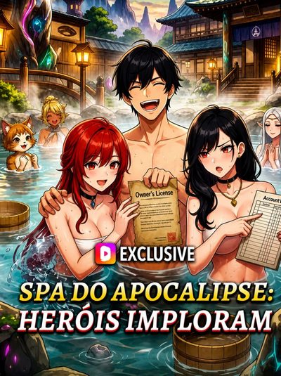 Capa da miniss&eacute;rie Spa do Apocalipse Heróis Imploram