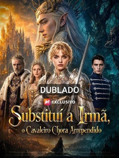 Capa da miniss&eacute;rie Substituí a Irmã, o Cavaleiro Chora Arrependido (dublado) dublado