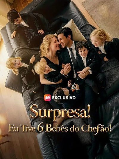 Capa da miniss&eacute;rie Surpresa Eu Tive Seis Bebês do Chefão