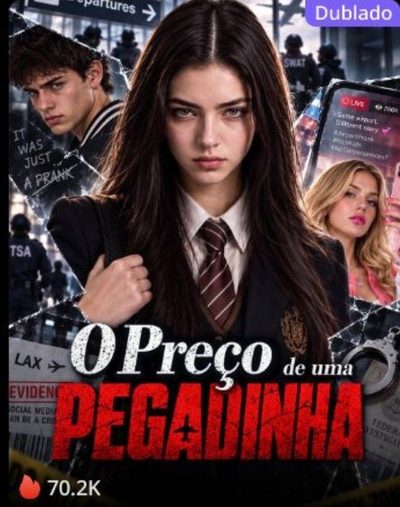 Capa da miniss&eacute;rie Tarde Demais para Se Arrepender o Preço de uma Pegadinha -