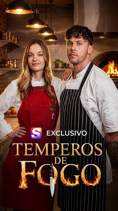Capa da miniss&eacute;rie Temperos de Fogo