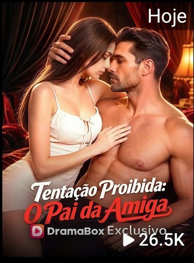 Capa da miniss&eacute;rie Tentação Proibida: o Pai da Amiga