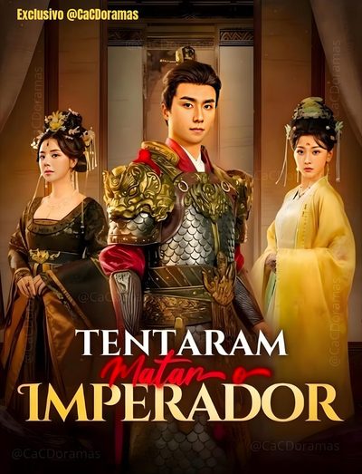 Capa da miniss&eacute;rie Tentaram Matar o Imperador