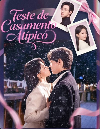 Capa da miniss&eacute;rie Teste de Casamento Atípico