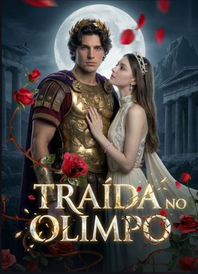 Capa da miniss&eacute;rie Traída no Olimpo