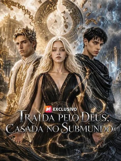 Capa da miniss&eacute;rie Traída Pelo Deus, Casada no Submundo