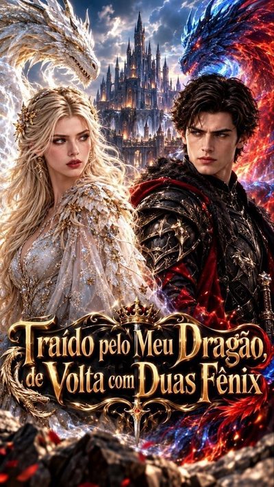 Capa da miniss&eacute;rie Traído Pelo Meu Dragão, de Volta com Duas Fênix