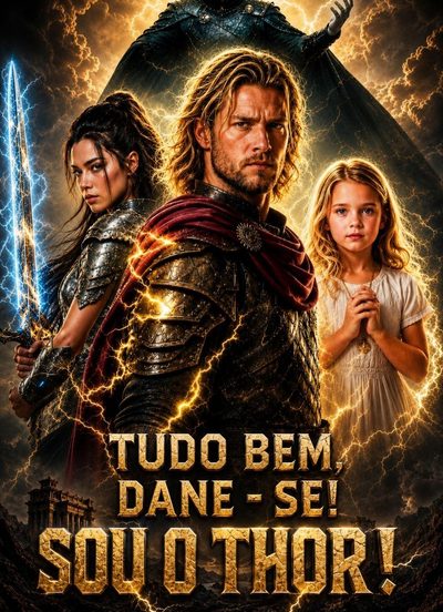 Capa da miniss&eacute;rie Tudo Bem, Dane-se! Sou o Thor!