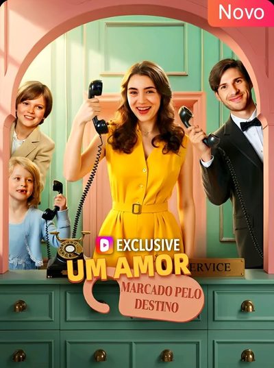 Capa da miniss&eacute;rie Um Amor Marcado Pelo Destino
