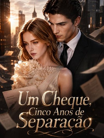 Capa da miniss&eacute;rie Um Cheque Cinco Anos de Separação
