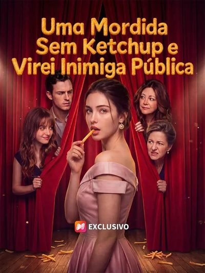 Capa da miniss&eacute;rie Uma Mordida sem Ketchup e Virei Inimiga Pública