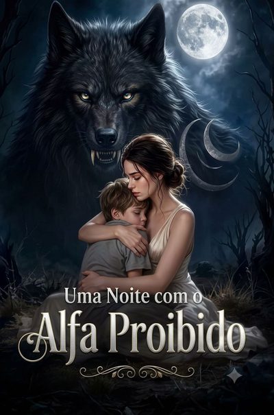 Capa da miniss&eacute;rie Uma Noite com o Alfa Proibido