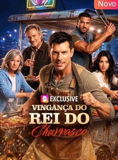 Capa da miniss&eacute;rie Vingança do Rei do Churrasco