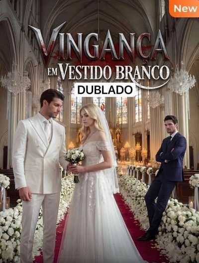Capa da miniss&eacute;rie Vingança em Vestido Branco dublado