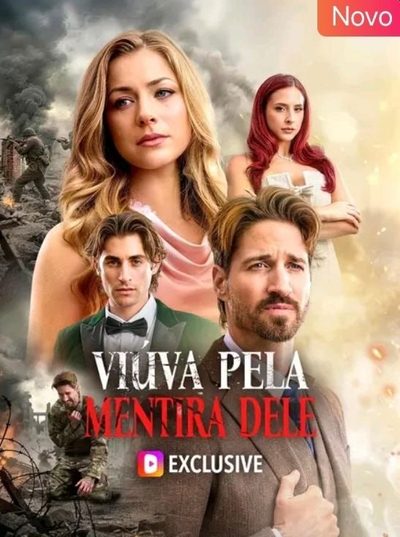 Capa da miniss&eacute;rie Viúva Pela Mentira Dele