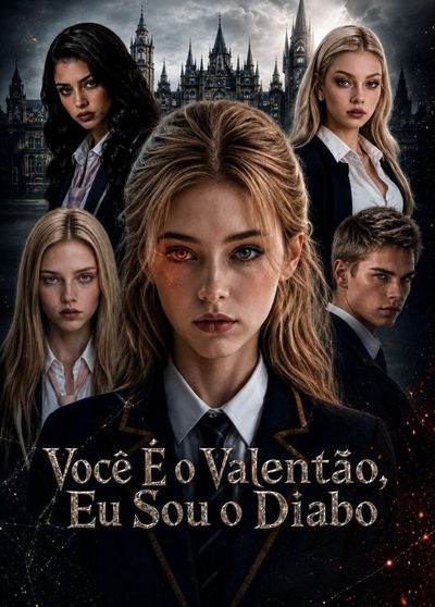 Capa da miniss&eacute;rie Você É o Valentão, Eu Sou o Diabo