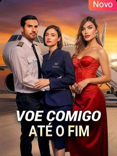 Capa da miniss&eacute;rie Voe Comigo Até o Fim